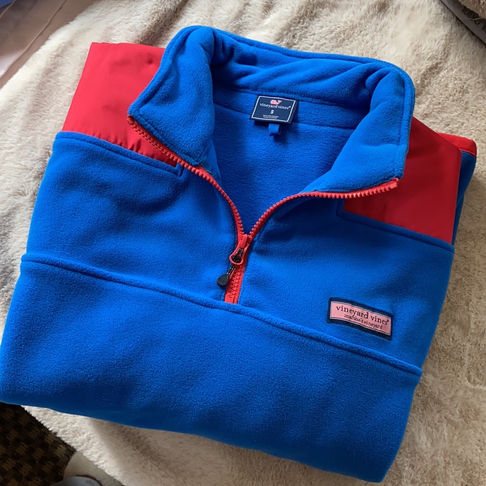 Fleece Quarter Zip by Vineyard Vines